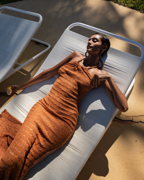 Savannah Morrow SUNSET DRESS — MARIGOLD