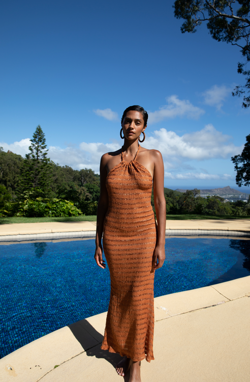 Savannah Morrow SUNSET DRESS — MARIGOLD