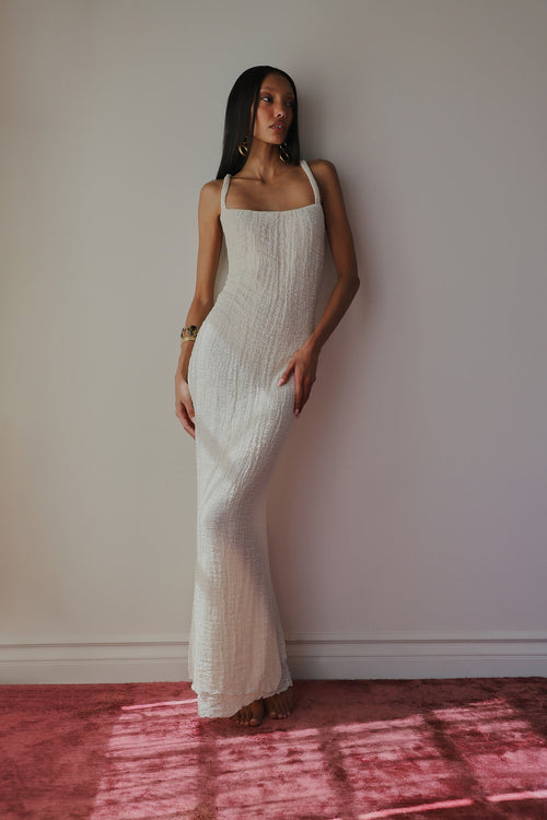 Savannah Morrow VELA DRESS CREAM