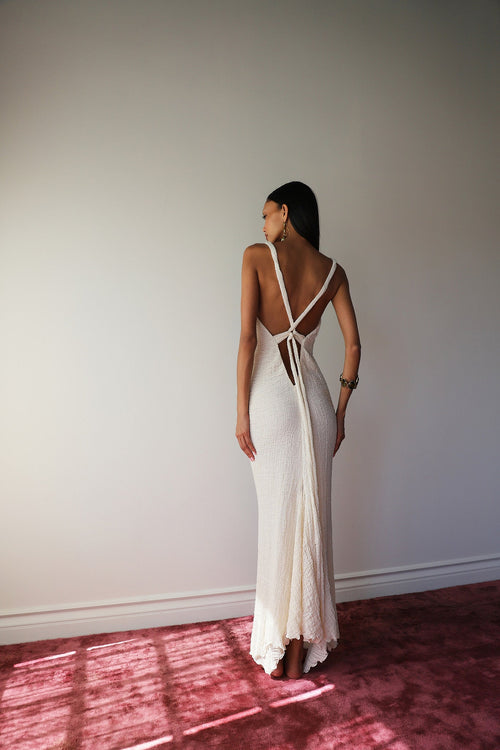 Savannah Morrow VELA DRESS CREAM