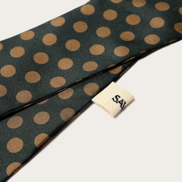 Savas Silk Scarf Polka Dot