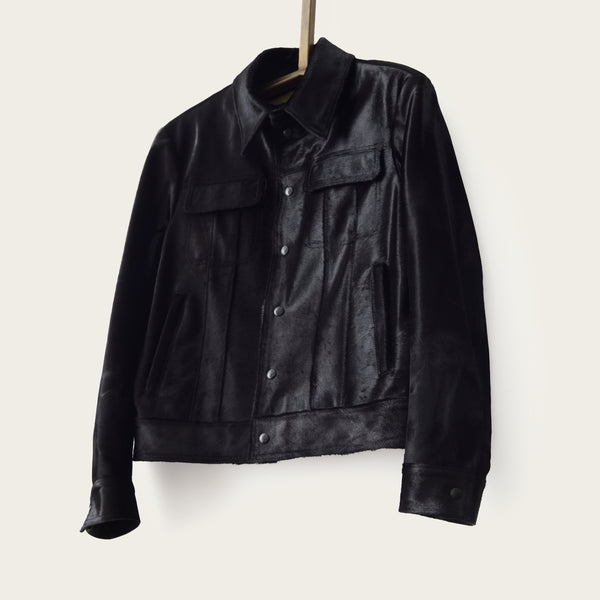 Savas The 68' Cedar Brown Hair Calf