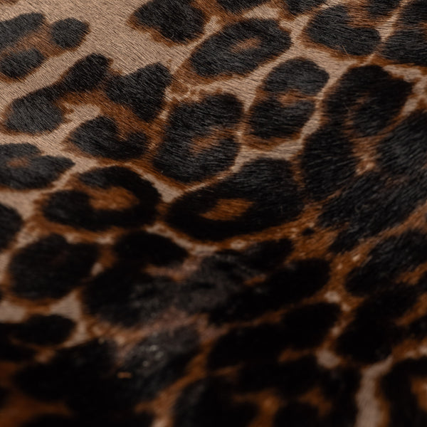 Savas The 7” Pouch Cheetah Print Hair Calf