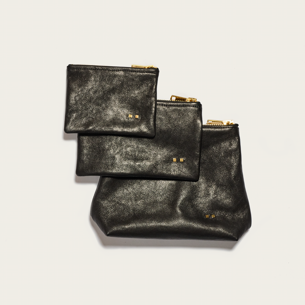 savas The Black Trio Pouch Set