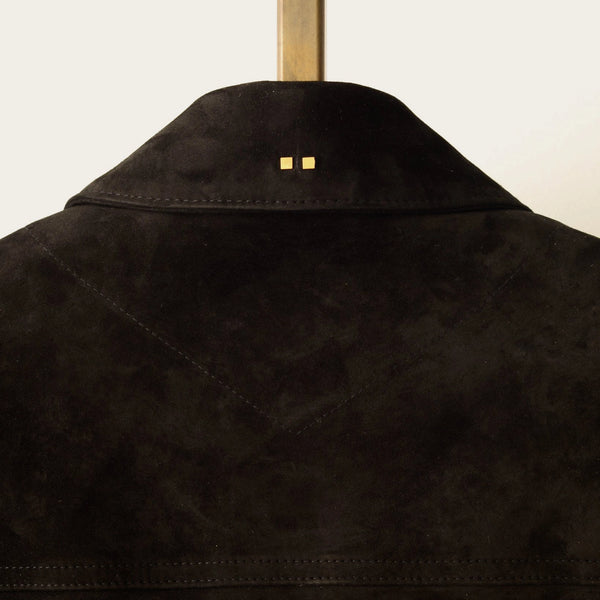 Savas The Denham Black Suede