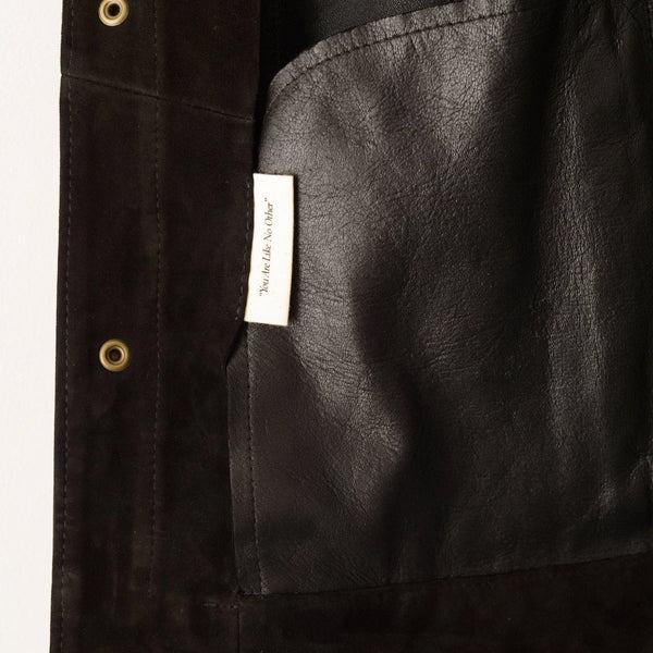 Savas The Denham Black Suede