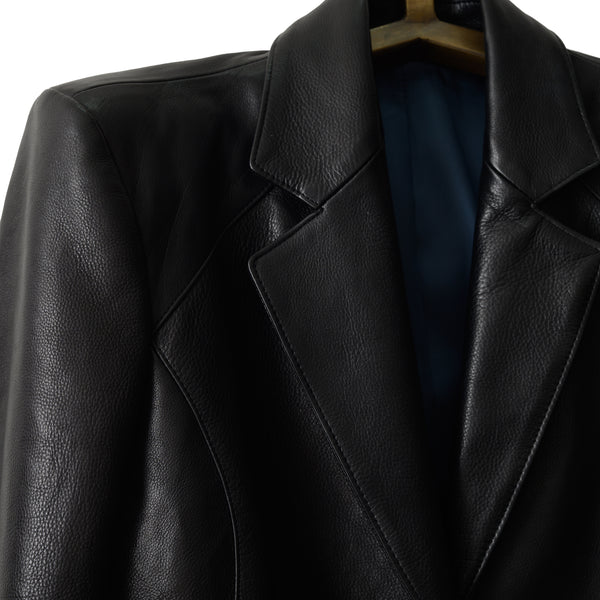 Savas The Leone Black London Calf