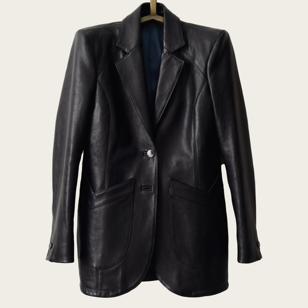 savas The Leone Black London Calf