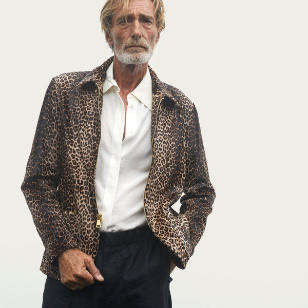 Savas The Merritt Cheetah Hair Calf