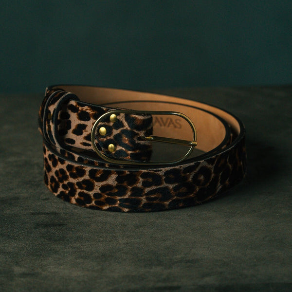 Savas The Woodmont Belt Cheetah Print