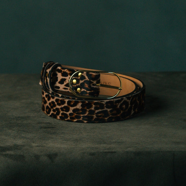 savas The Woodmont Belt Cheetah Print