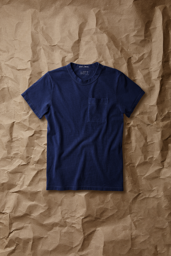 Save Khaki United American Jersey SS Pocket Tee Black