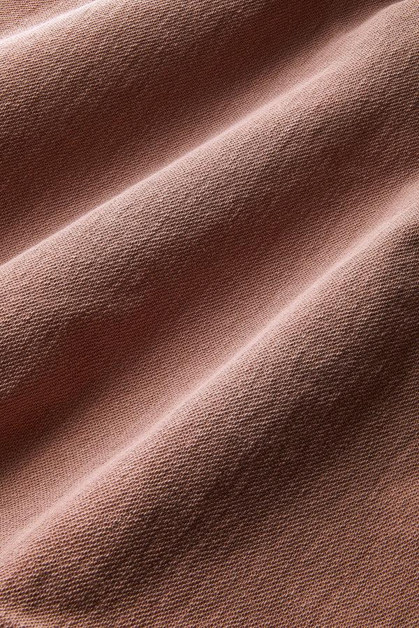 Save Khaki United American Twill Back Terry Crew Reversible Sweat Shirt Mocha