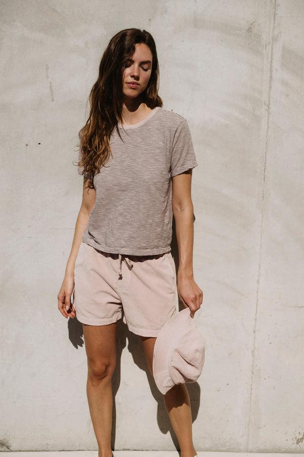 Save Khaki United Boyville Corduroy Easy Shorts Tea