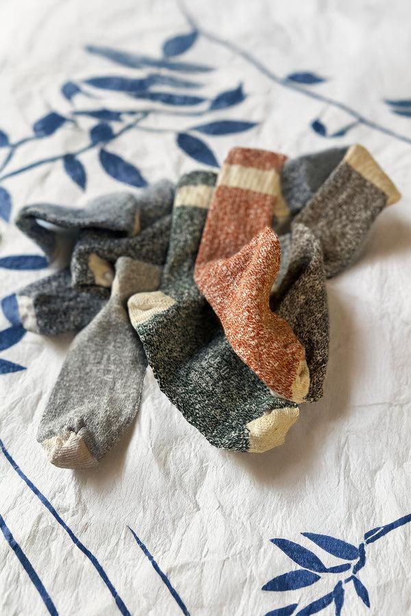 Save Khaki United Contrast Ragg Crew Sock Bundle Harvest B