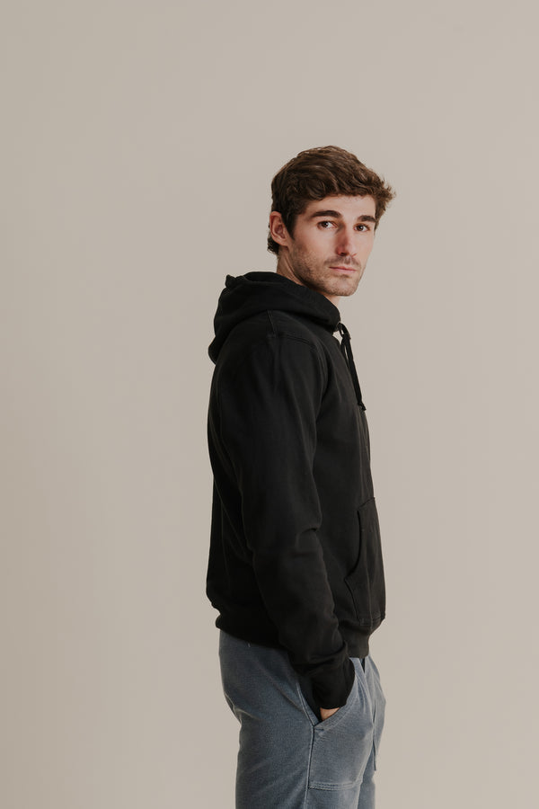 Save Khaki United L/S Supima Pullover Hooded Sweatshirt Root