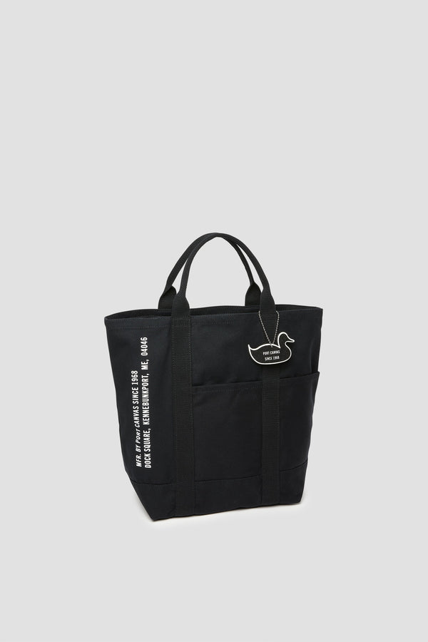 Save Khaki United Port Canvas Double Utility Tote Black