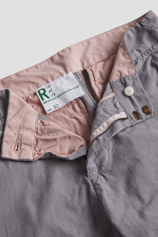 Save Khaki United RSKU Novelty Stripe Bermuda Shorts Nat/Navy