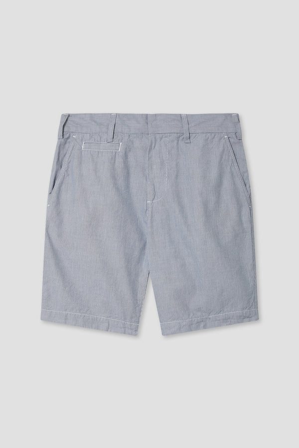 Save Khaki United RSKU Novelty Stripe Bermuda Shorts Tea/Navy