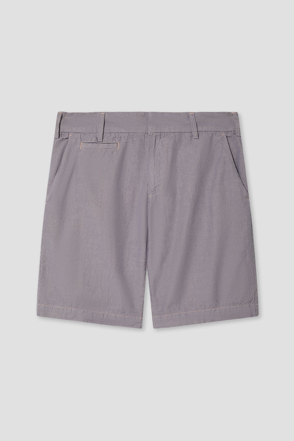 save khaki united RSKU Novelty Stripe Bermuda Shorts Tea/Navy