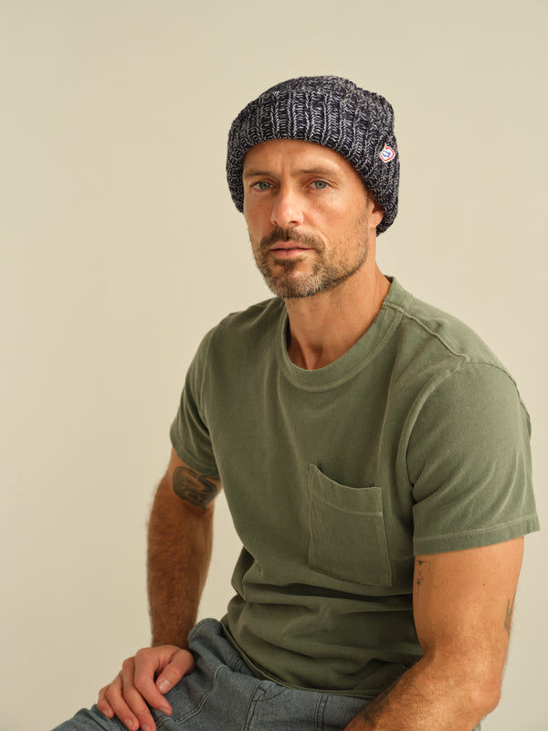 Save Khaki United AA Beanie Blue Marl