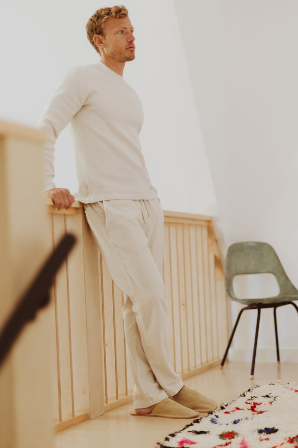 Save Khaki United Bar W.R. Room Slippers Sand