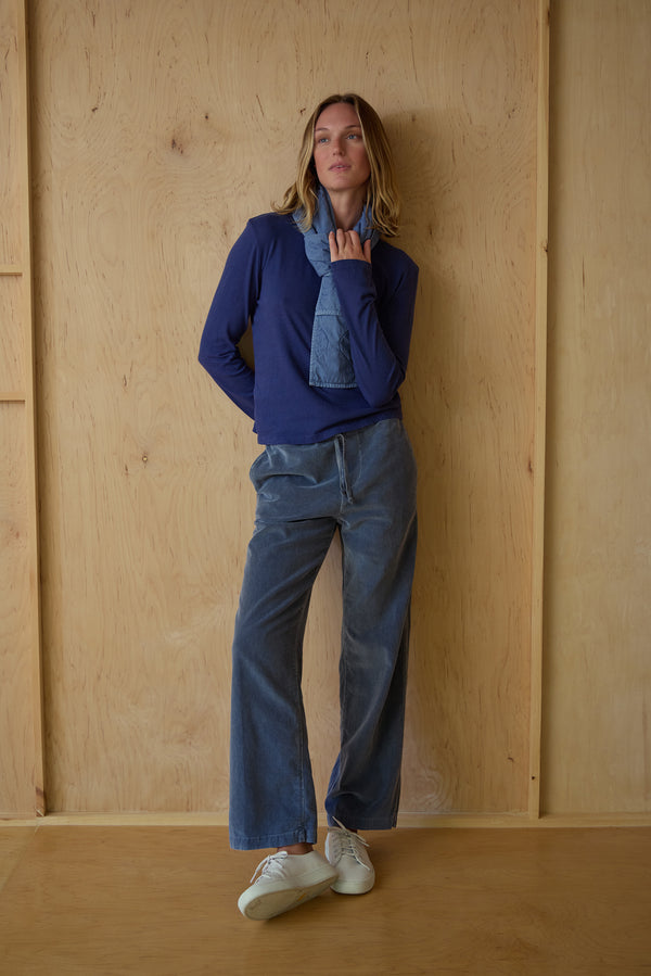 save khaki united Boyville Easy Cord Pant Petrol