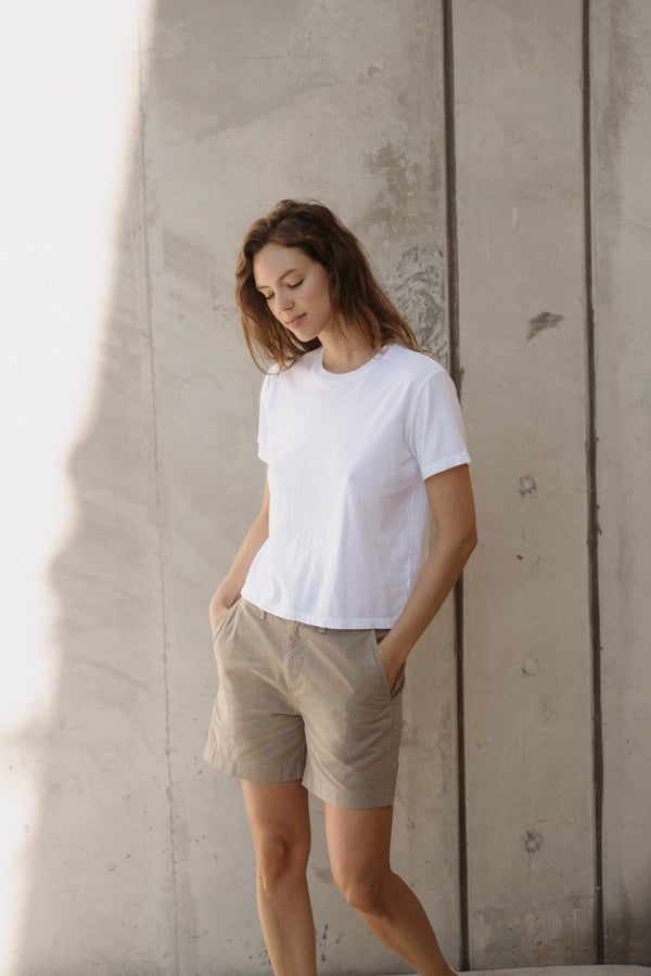 save khaki united Boyville Twill Shorts Navy