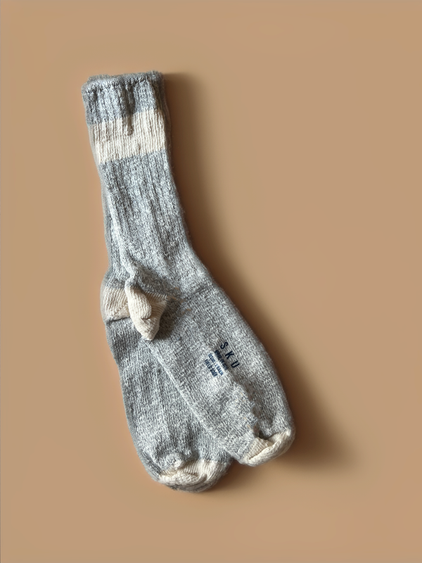 Save Khaki United Contrast Ragg Crew Socks Tea