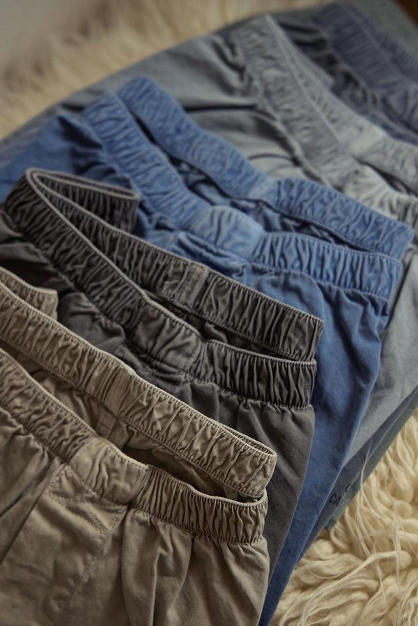 save khaki united Distressed Dye Field Boxers Navy