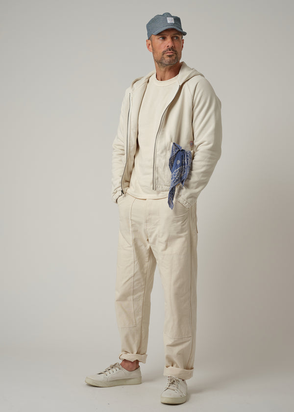 Save Khaki United Double Layer Hoodie Ash