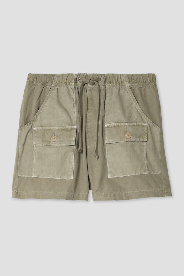 Save Khaki United Drawstring Fatigue Short Olive