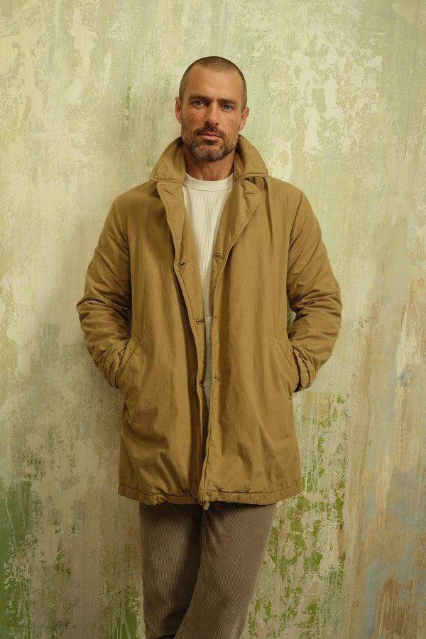 Save Khaki United Fleece Lined Trench Navy