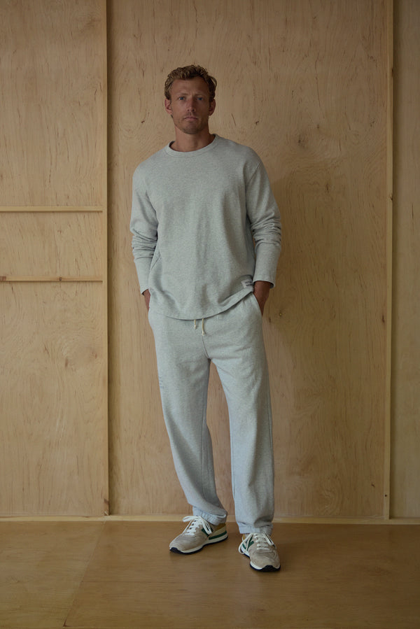 Save Khaki United Heather Grey Pant Heather Grey