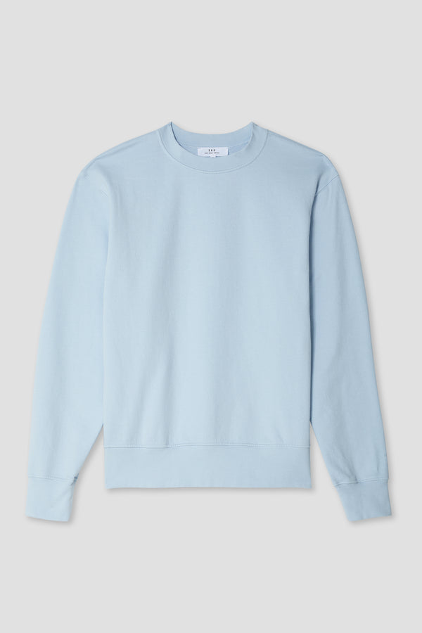 Save Khaki United L/S Supima Crew Sweatshirt Ash