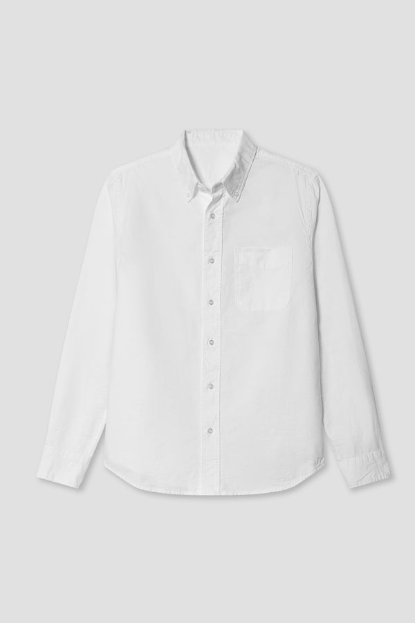 Save Khaki United LS American Oxford Shirt Surf