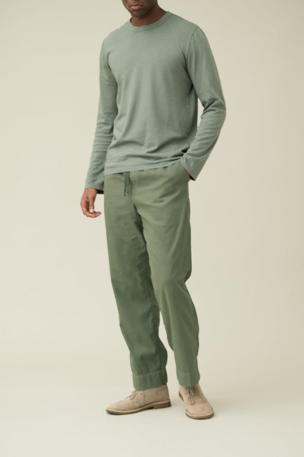 save khaki united Oxford Lounge Pant Union Blue