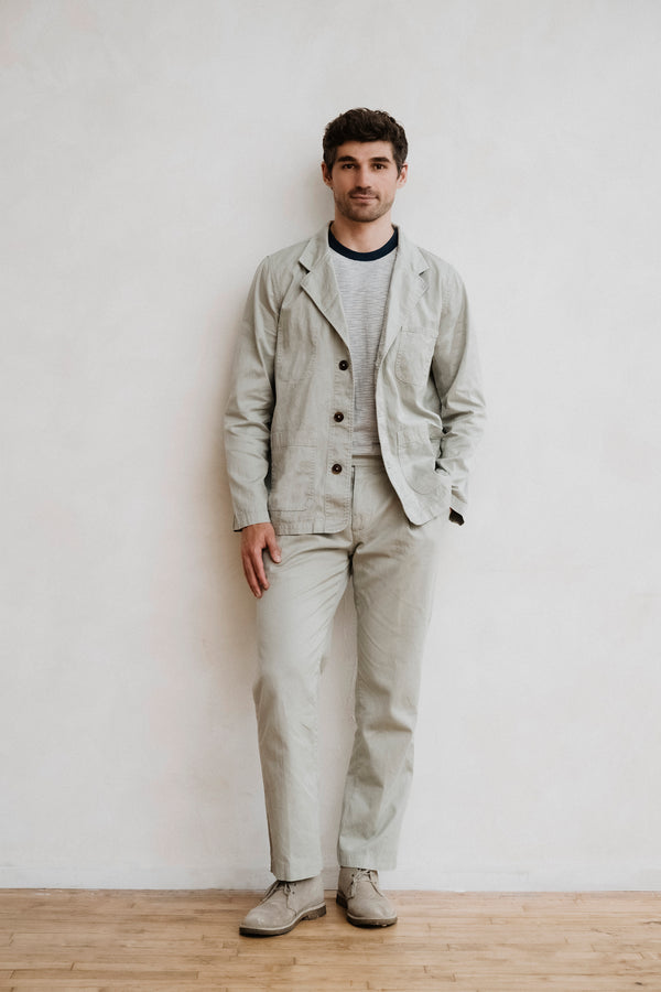 Save Khaki United Pleated Chino Cement