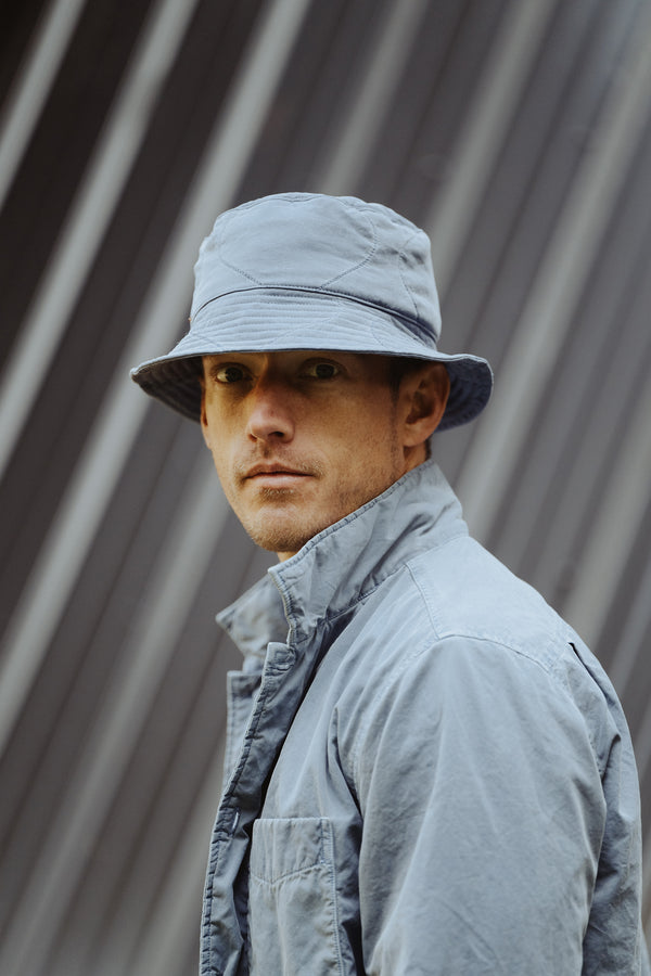 save khaki united Quilted Bucket Hat Union Blue