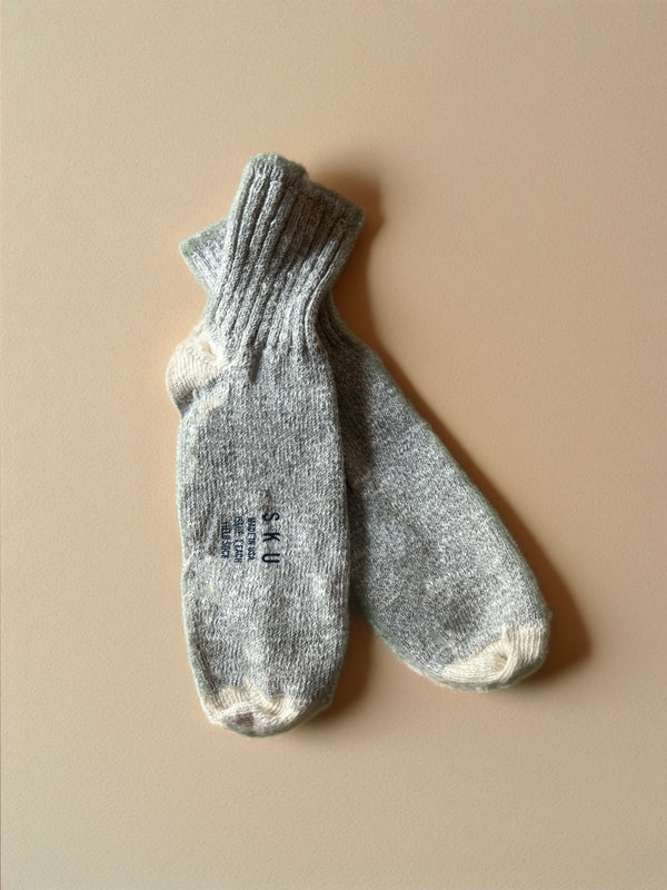 save khaki united Ragg Ankle Sock Tea