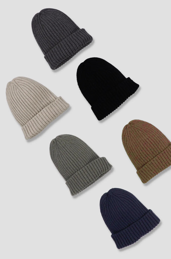 Save Khaki United Recycled Cashmere Beanie Earth