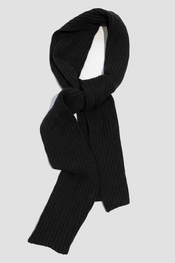 Save Khaki United Recycled Cashmere Scarf Navy