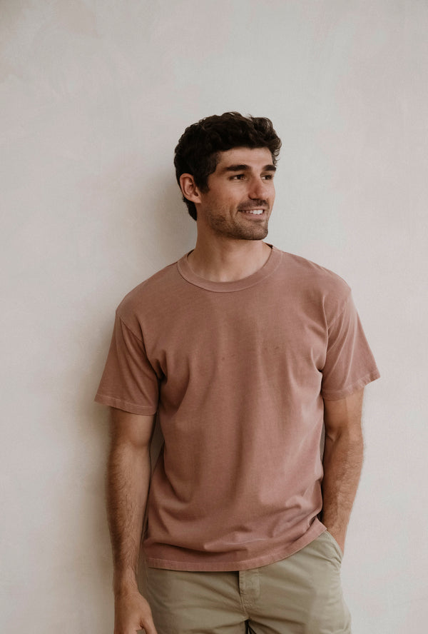 save khaki united Recycled Jersey Phys. Ed. Tee Fawn