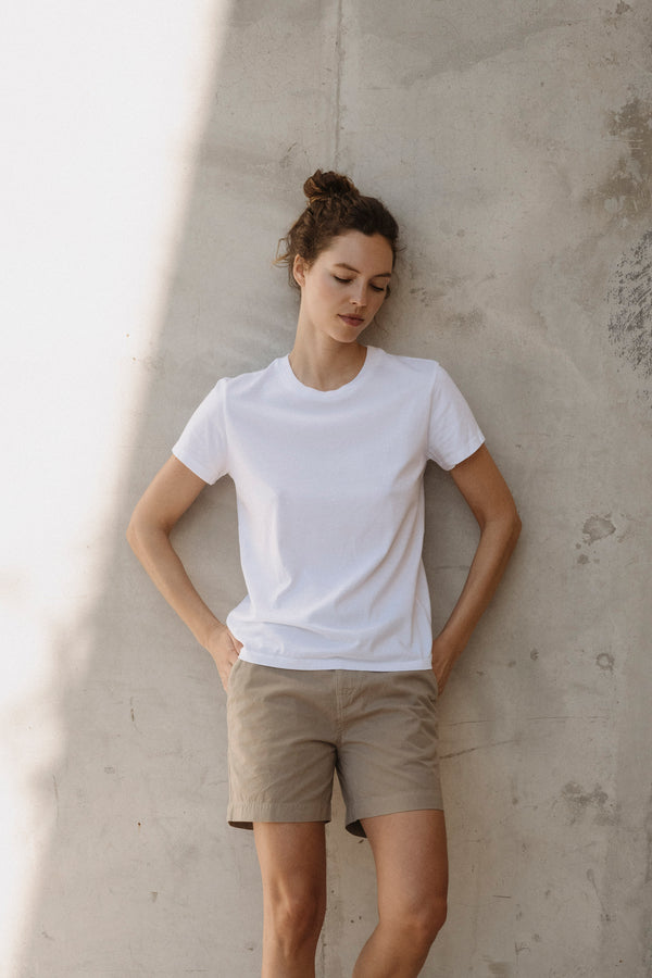 Save Khaki United SS Standard Crew Tee Ash