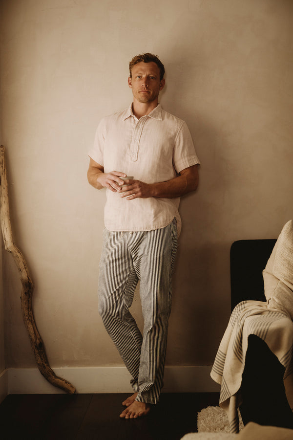 Save Khaki United SS Triple Gauze Popover White