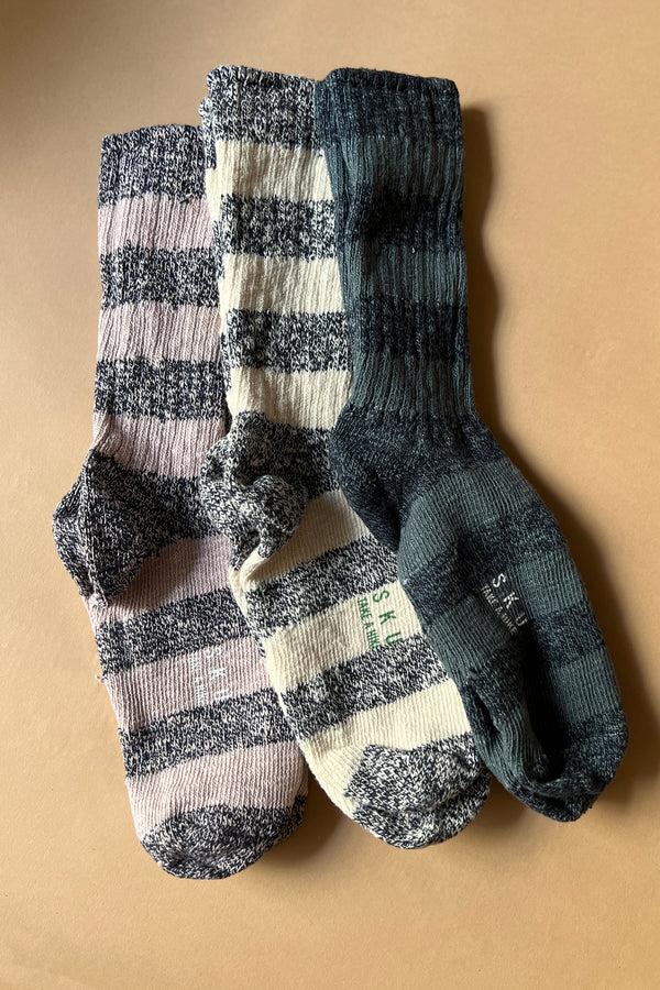 Save Khaki United Stripe Ragg Sock Bundle Park