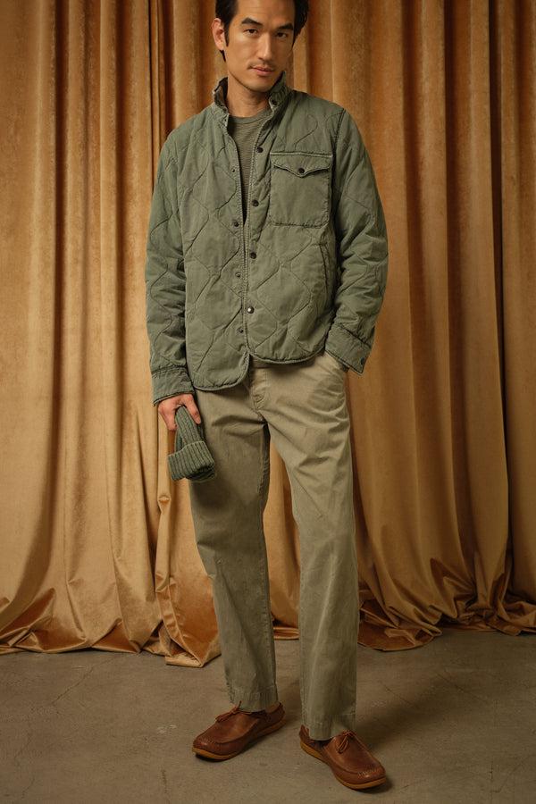 save khaki united The Weekend Chino Olive