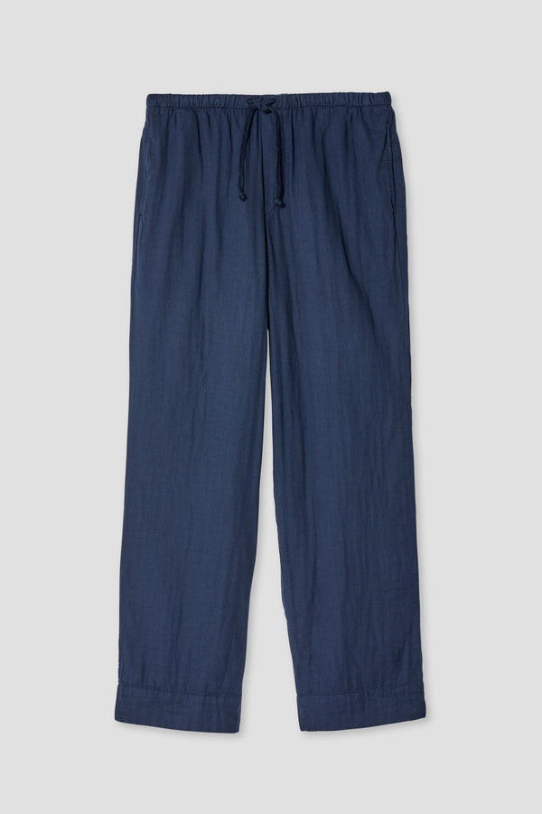 Save Khaki United Triple Gauze Lounge Pant Navy