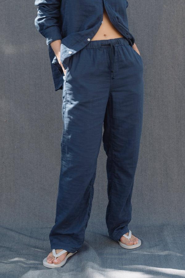 Save Khaki United Triple Gauze Pant Basil