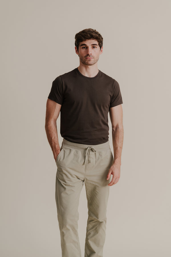 save khaki united Twill Cozy Pant Khaki